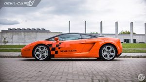 Przejazd Lamborghini Gallardo
