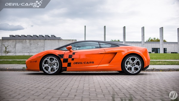 Przejazd Lamborghini Gallardo